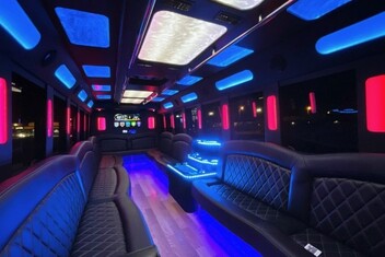 Carson Limousine Bus Interior