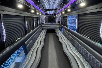 Carson Party Bus Interior