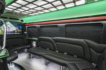 Carson Sprinter Party Bus Interior