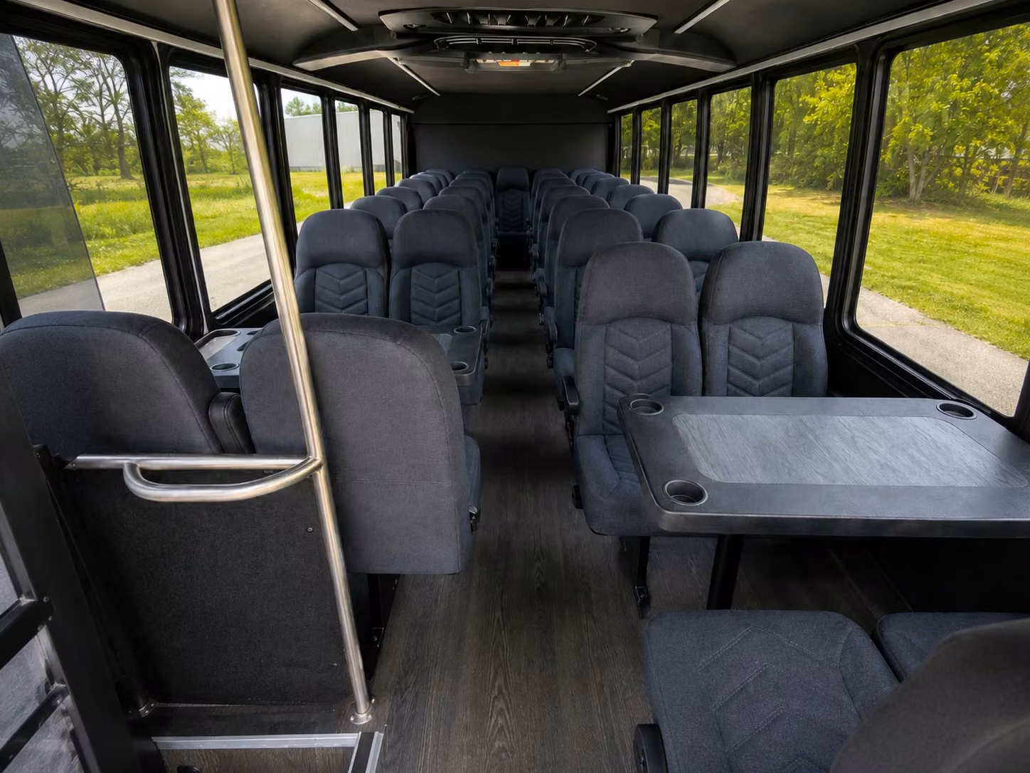20 passenger minibus inside